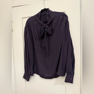 Silky Pussybow Blouse by BAACAL